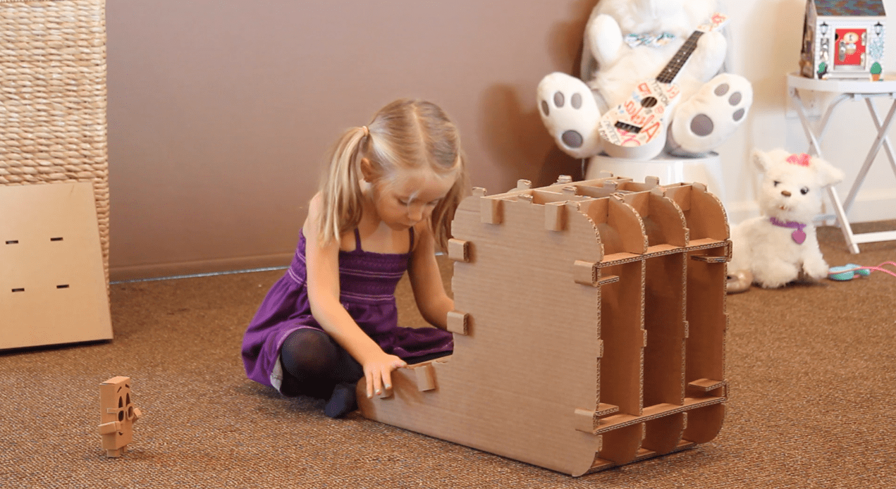 KIDS IMAGINATION FURNITURE FROM THE CARDBOARD GUYS